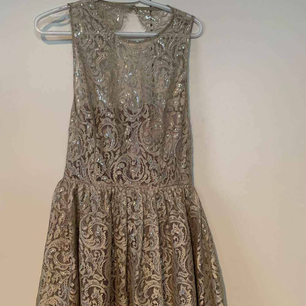 Beige Sweetheart Prom Dress